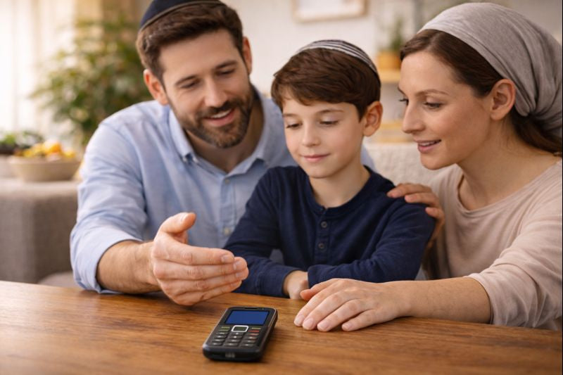 Teaching Responsible Phone Use with Kosher Phones