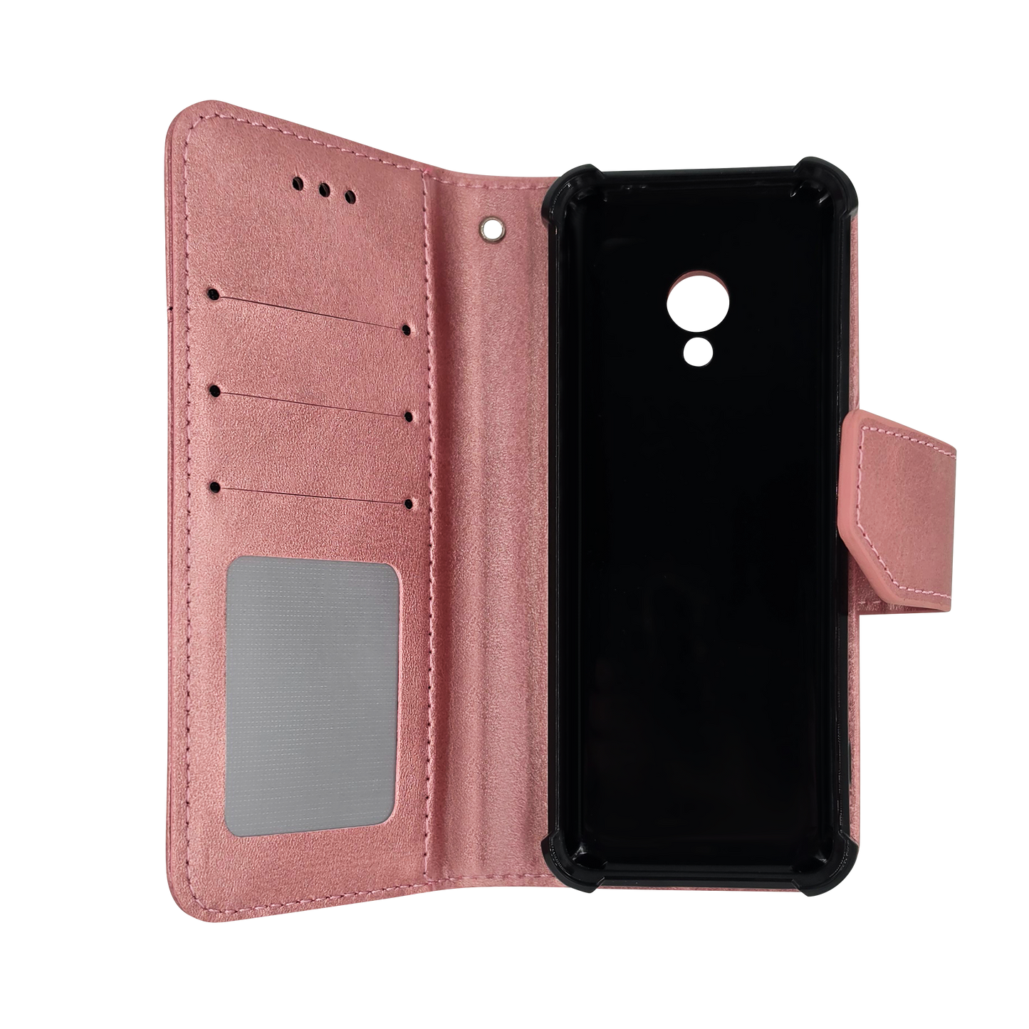 Leather Folio Wallet Case