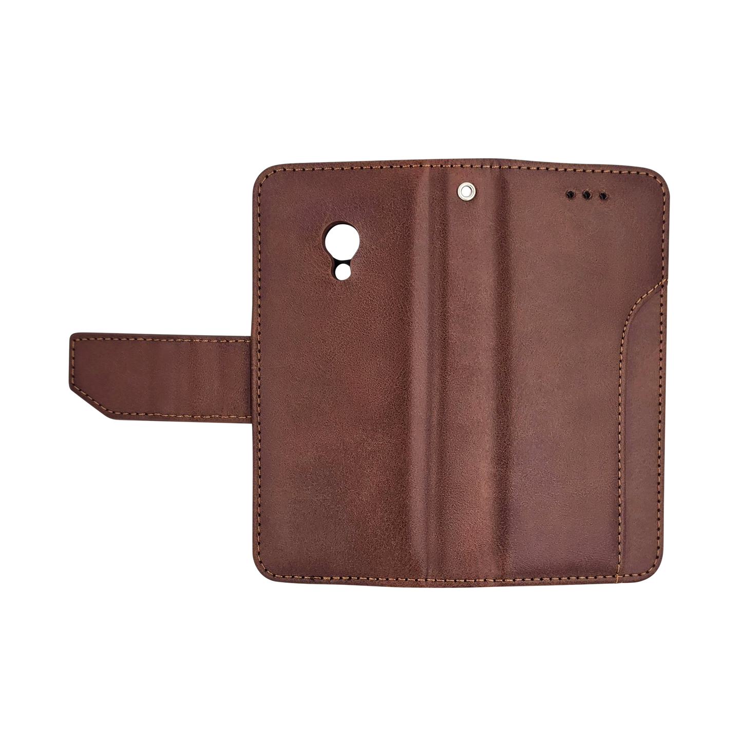 Leather Folio Wallet Case