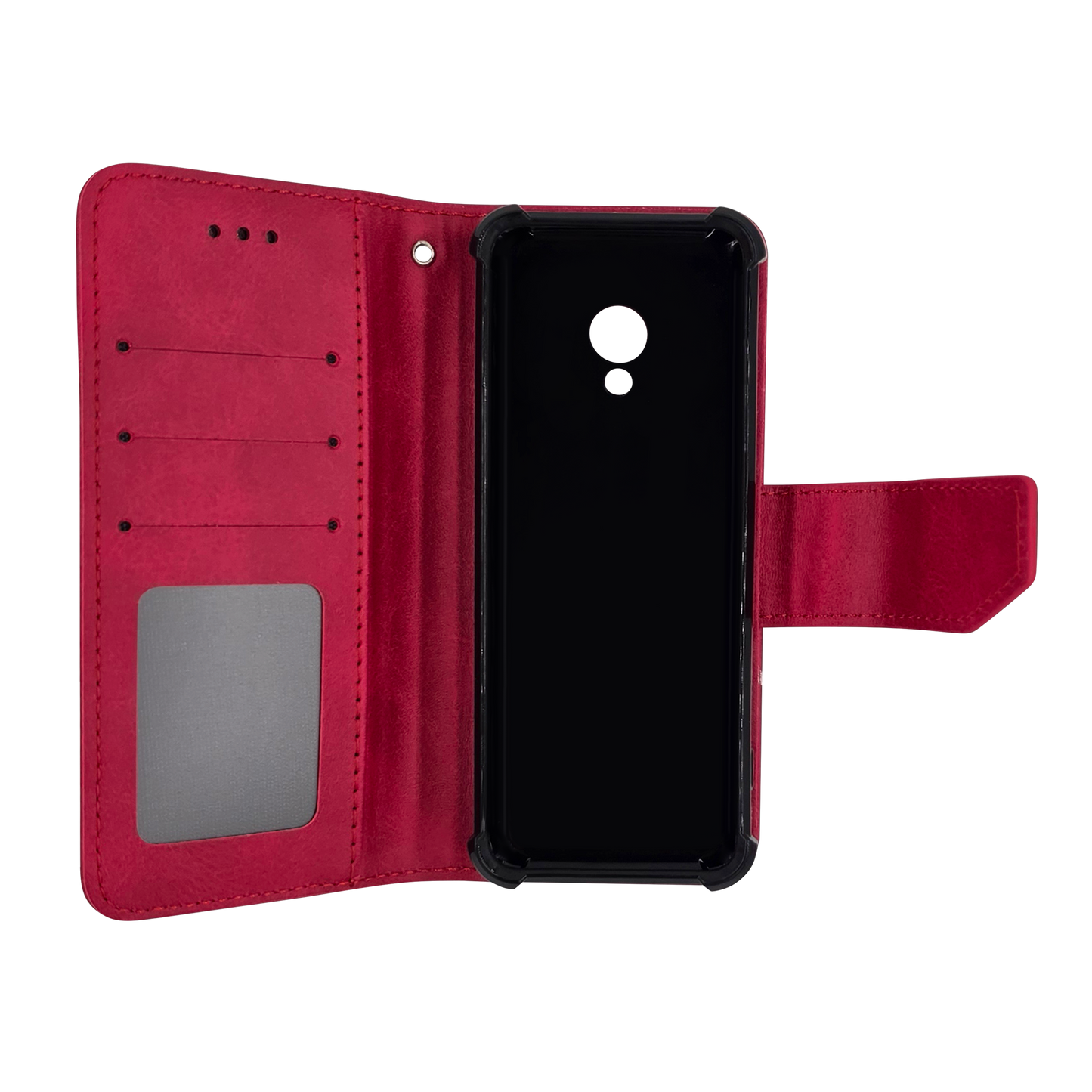 Leather Folio Wallet Case