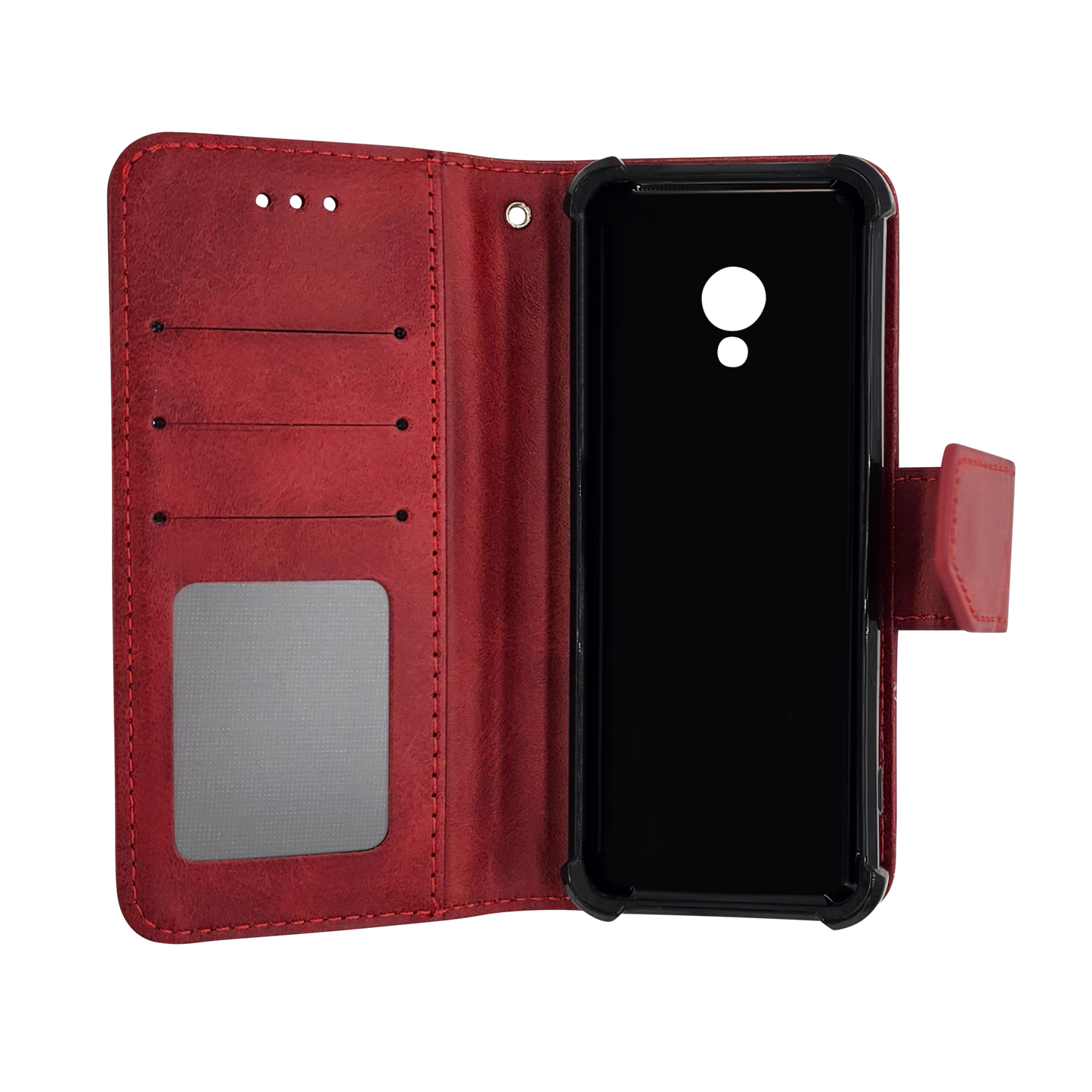 Leather Folio Wallet Case