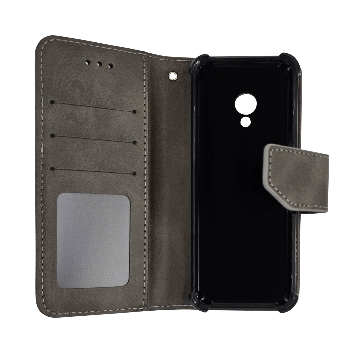 Leather Folio Wallet Case