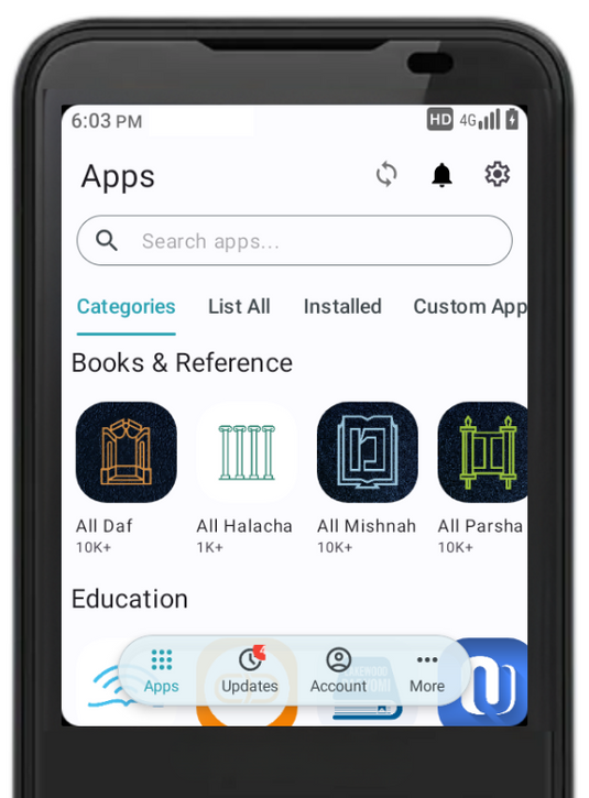 Kosher Qin Phone – Mesnan